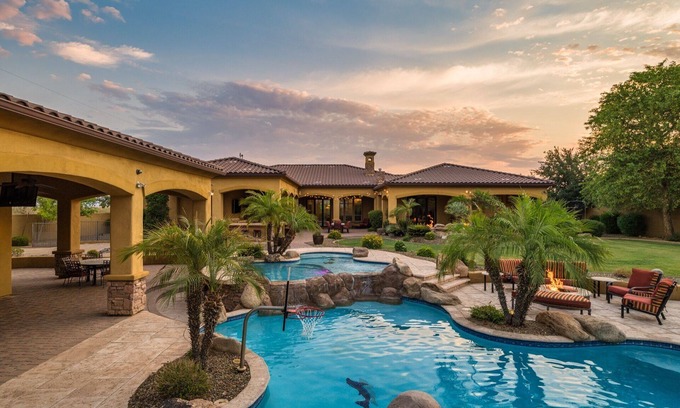 Desert View Village House | Pet Friendly, Extravagant North Scottsdale Estate - Theater, Bball and more!