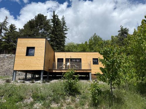 Barcelonnette Ski Chalet | Petit Chalet neuf avec jardin - La montagne Sud