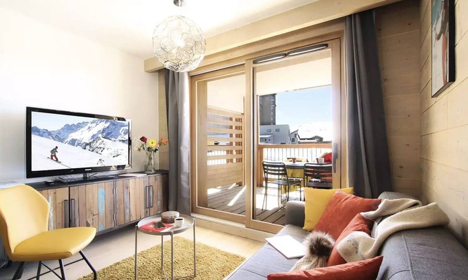 Bergers Apartment | PHOA12 Ein südwärts gelegener Coccon im Herzen des Alpe Residenzski zu den Füßen