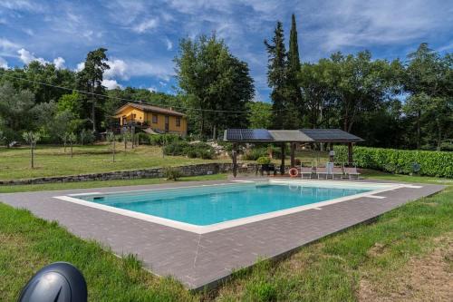 Capolona Villa | Piccolo Ulivo Ranch villa with panoramic pool