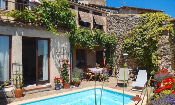 Roquessels House | Picturesque house in 17th century village, with privacy, pool and views