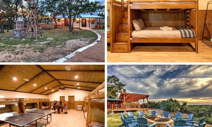 Dripping Springs Apartment | Ping Pong and Foosball; kitchen and bathrooms shared amenities