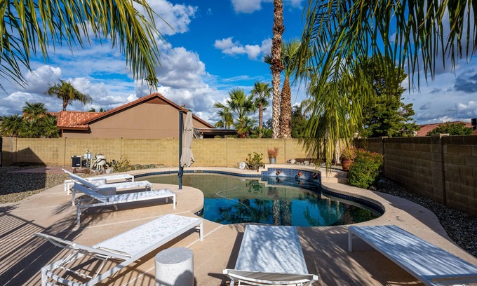Paradise Valley Village House | Ping pong, pool table, and cornhole at Greenway Hacienda!