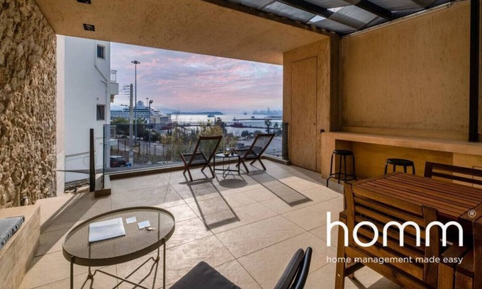 Piraeus House | Piraeus Urban Cruiser Sea View homm w/ Roof Garden