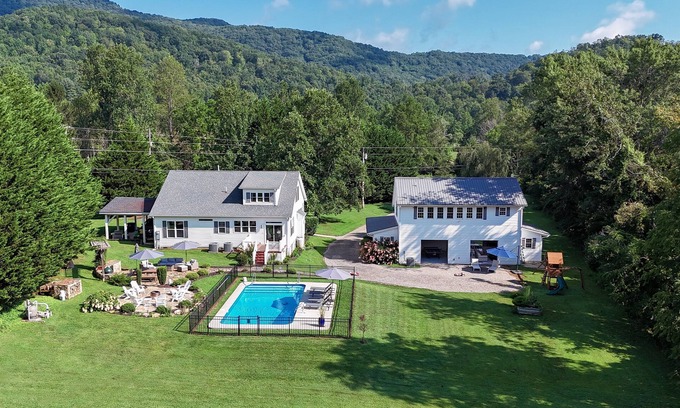 Candler House | Pisgah Poolside Peaks Retreat | Mountain Views + Private Pool | Near Asheville