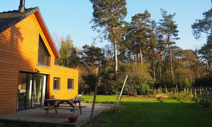 Sainte-Marguerite-sur-Mer House | Pleasant wooden house 2 minutes from the sea in the middle of a pine forest
