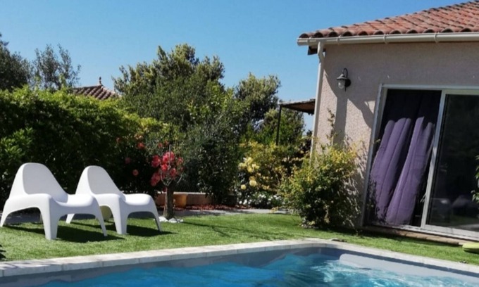 Villevieille Villa | Pleasant 110 m² villa with swimming pool, 2 steps from Sommières