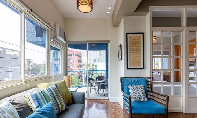 Makati Apartment | Poblacion Makati Light-Filled Zen Sanctuary Netflx