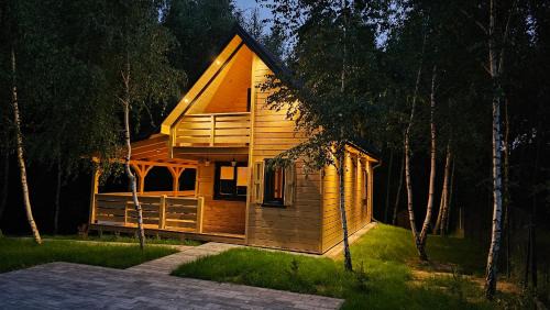 Zamosc House | Poczuj Roztocze - domek w lesie