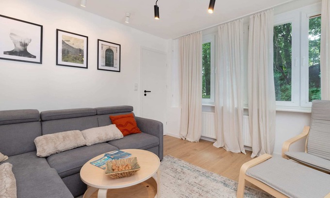 Dziaki Lesne Apartment | Pomorska 14A | Bright Apartment | Near Beach