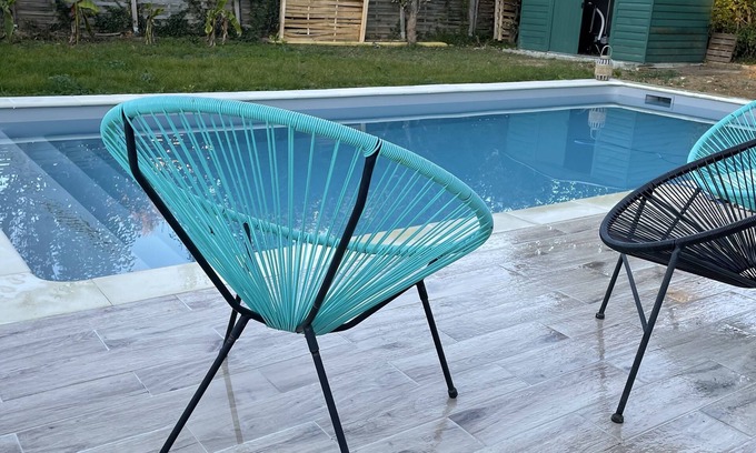 Villeneuve-sur-Lot House | Pool house 200 m from town center