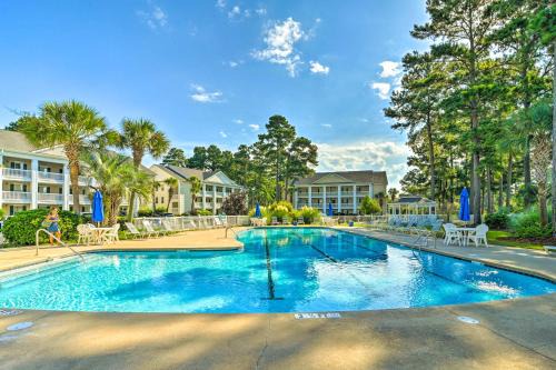 Waterford Plantation Apartment | Pool, Patio and Golf Course Views Myrtle Beach Gem