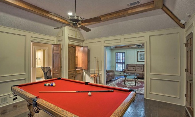 McKinney House | Pool Table, Patio and Grill Idyllic McKinney Home