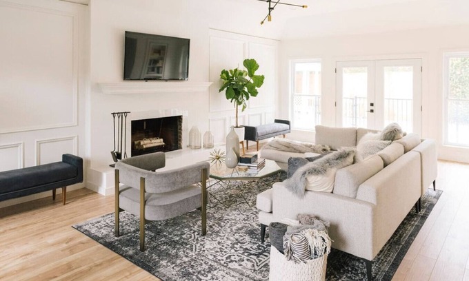 Jester Estates Apartment | Poolside Paradise West Elm Magazine Featured!