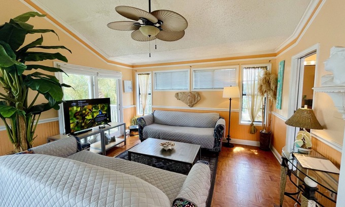 Tybee Island Condo | Popular condo, steps from the beach. Private & Pet Friendly.