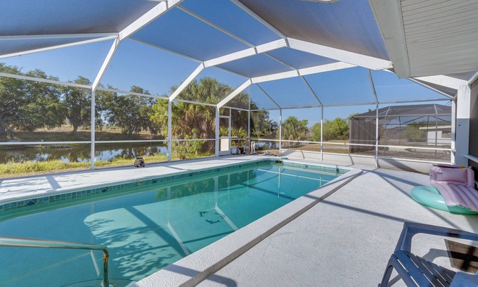 Port Charlotte - Charlotte Harbor House | Port Charlotte Canal-Front Home w/Private Pool!