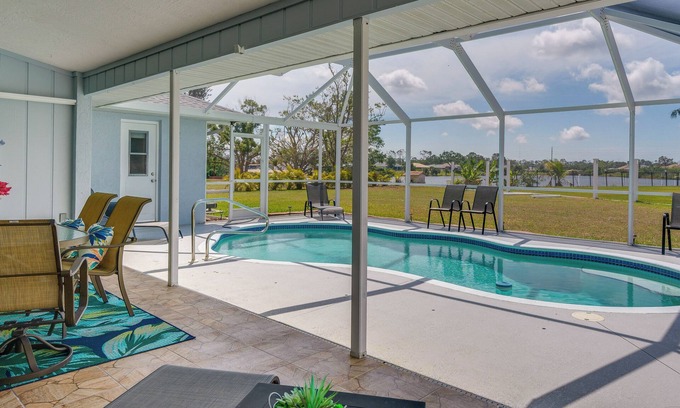 Englewood East Cottage | Port Charlotte Home w/Pool - 8 Mi to Beaches!