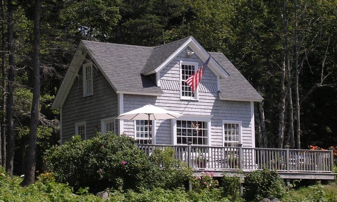 Port Clyde Cottage | Port Clyde! Direct Waterfront! Charming Cottage! Mooring! Dock & Sunset Views!