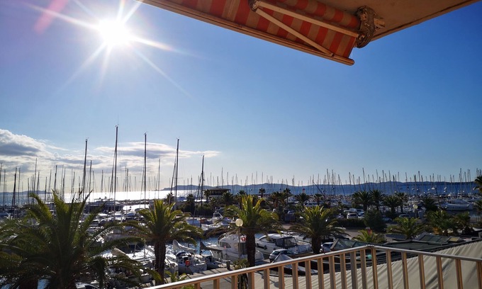 Toulon - Hyeres Apartment | Port of Hyères - View of the golden islands - Porquerolles, Port Cros, Le Levant