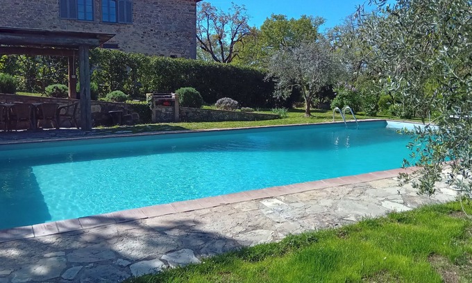 Gaiole in Chianti House | Portion Farmhouse nestled in the heart of Chianti with private pool,