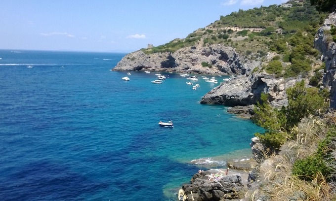 Cala Piccola Apartment | Porto Santo Stefano: Apartment with private access to the sea on the cliff