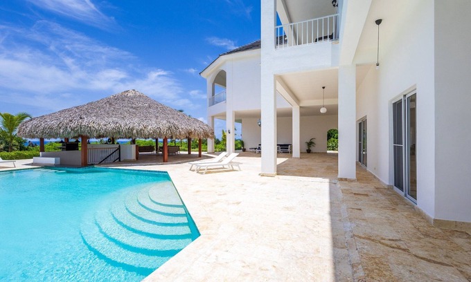 Punta Cana Villa | Posh Ocean View Manor in Cap Cana
