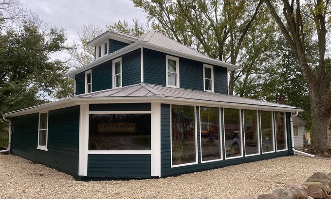 Oakdale Other | Prairie retreat with 40 acres! Near Iowa City, Cedar Rapids, and Amana Colonies.
