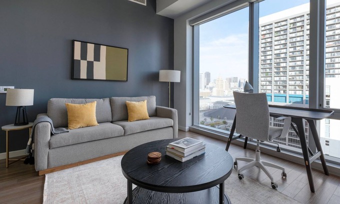 Civic Center Apartment | Premium Hayes Valley 1BR w/Gym, Pool, Movies & BBQ, by Blueground