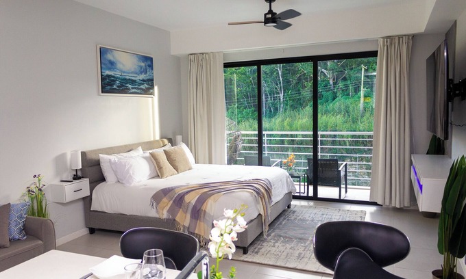 Mandeville Apartment | Premium Studio with Pool View