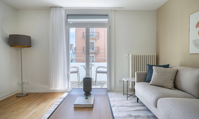 Sihlfeld Apartment | Premium Wiedikon 2BR w/Private W/D, near Market, by Blueground