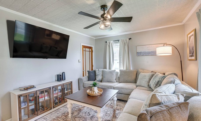 Presque Isle House | Presque Isle Home w/Screened Porch Near River!