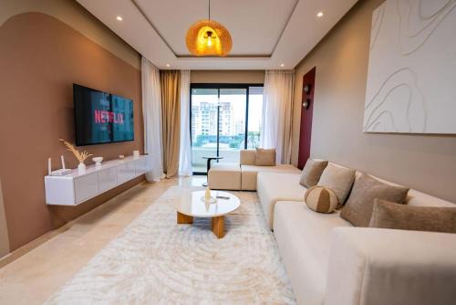 Hay Riad Apartment | Prestigia Gem Spacious 3BR Flat in Hay Riad