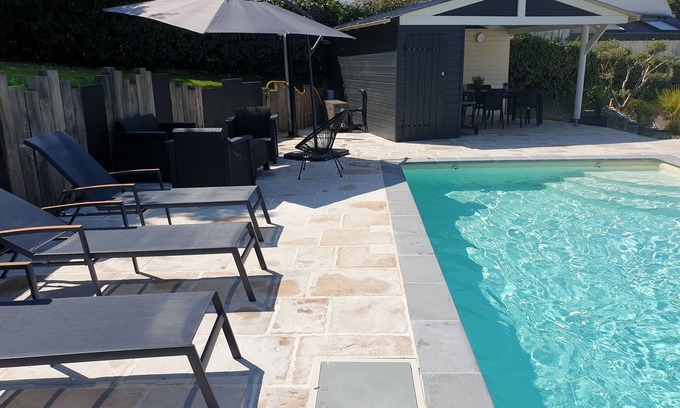Binic-Etables-sur-Mer House | PRESTIGIOUS VILLA WITH PRIVATE GARDEN AND SWIMMING POOL, 150 M FROM THE BEACH!