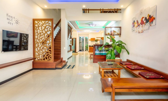 Son Tra House | Pretty 4BR House@3MIN to the beach@ 3N Free pickup