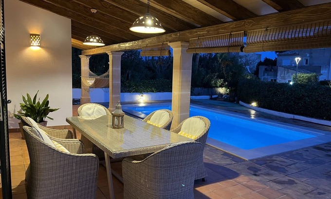 Sa Rapita Ski Chalet | PRETTY AND COZY HOUSE WITH POOL, BICYCLES, GAMES