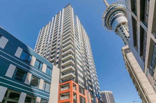 Auckland Central Business District Apartment | Prime Location Modern 1BR Beside Skytower VS Pool