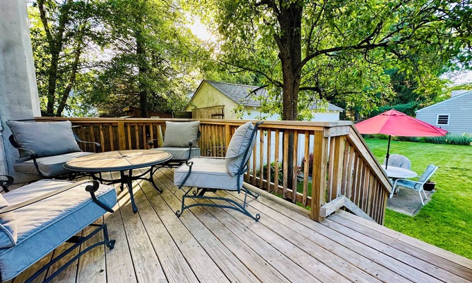 Princeton House | Princeton Haven w/Private Deck, Lush Backyard & Walk to Downtown Princeton!