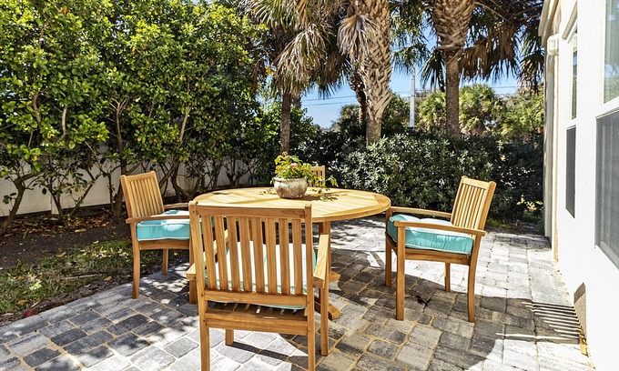 St. Augustine Beach House | Private 1st Floor Apartment - Steps from the Beach - Pet Friendly