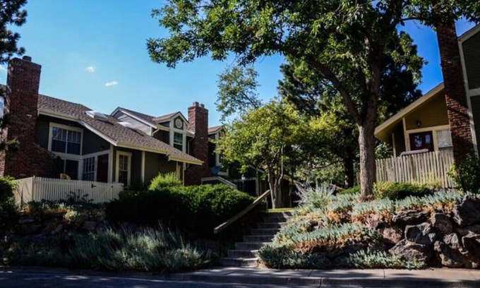 Aurora House | Private 3 Level Colorado Townhouse with 2 Car Garage Parking
