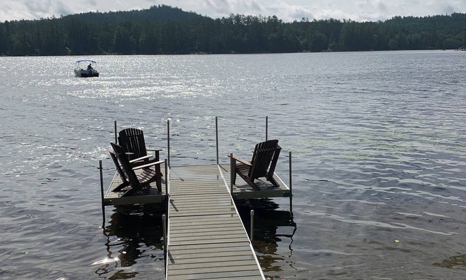 Chestertown Cottage | Private Adirondack lakefront Cottage on Loon Lake