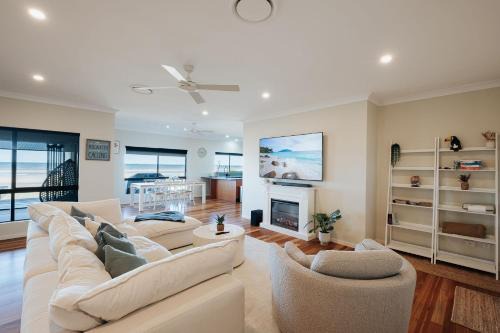 Beachmere House | Private Beach Oasis Secluded Retreat at Beachmere