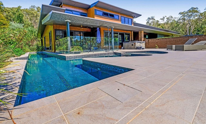 Mudjimba House | Private Beachside Oasis, resort-style pool/spa