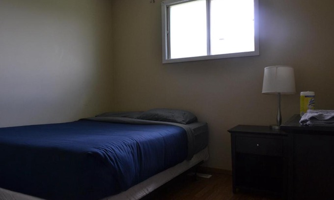 Forest Lawn House | Private Bedroom #3 on main floor