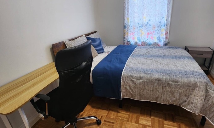 Downsview House | Private bedroom with shared area (Room C)