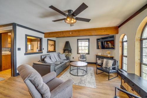 Grove House | Private Boat Slip and Dock Lakefront Grove Retreat!