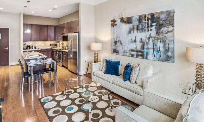 George Washington University Apartment | Private & Clean 1BR | Work Remote | DC Foggy Bottom