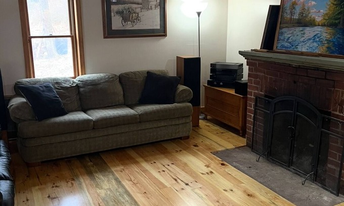 Coburn House | Private creek frontage on Penns Creek. Prime fly fishing.