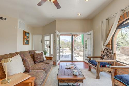 Casas Adobes Estates House | Private Desert Garden Cozy Tucson Casita