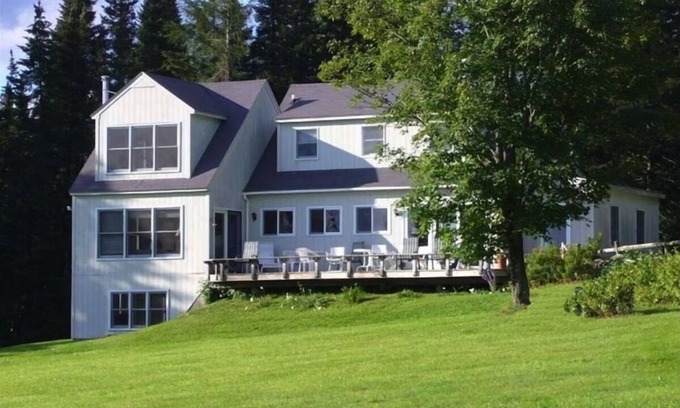 Greensboro House | Private Family Retreat, Lake Access, XC Ski- IN/OUT