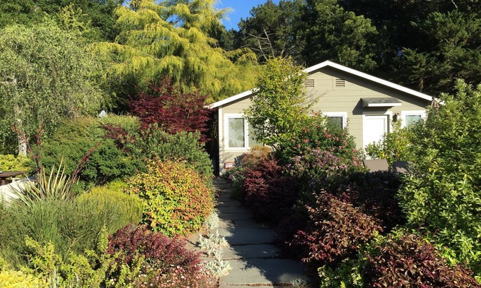 Piedmont Pines Apartment | Private Garden Studio w/Separate Office Space, Gorgeous Bay Views, Oakland Hills